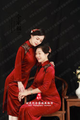 -时光纪亲子全家福照相馆(静安店母女写真父母纪念照)