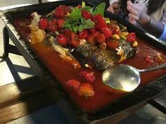 -探鱼·鲜青椒爽麻烤鱼(苏宁广场店)