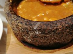 石锅油渣香芋豆腐-径山十八道·风味民间菜(杭州总店)