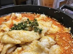 自制泡菜龙利鱼汤锅-付掌柜在成都·热炒砂锅集(金禾店)