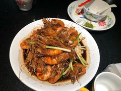 老头儿油爆基围虾-老头儿油爆虾·知味杭州(爱琴海购物中心)
