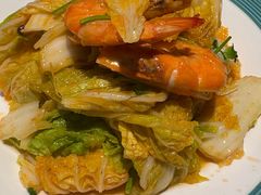 大虾烧白菜-船歌·鱼水饺青岛菜(恒隆广场店)
