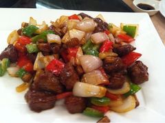 黑椒牛仔粒-欣旺·迎宾楼·百年无锡菜