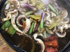 铁板鱿鱼-顺德公平靓正特色牛花粥(花都店)