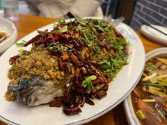 蒜爆鱼-十二道丰味·徐州土菜·烧烤(何山路店)