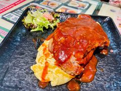 热销黑椒牛扒蛋包饭-阿飛冰室(下沙店)
