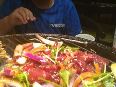 -燚店·铁板鱼蛙·烤肉·烤串(北新桥店)