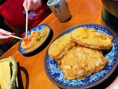 炸鸡蛋馒头片-赵胖炙子烤肉&深夜酒馆(簋街店)