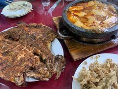 -北京龙庆四季香农家饭庄·灶台鱼·碳烤虹鳟鱼(龙庆峡店)