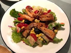 鸡肉沙拉-伊斯坦布尔土耳其清真咖啡餐厅