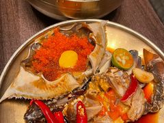 -草家酱蟹炭火烤肉店(珲春南路二店)