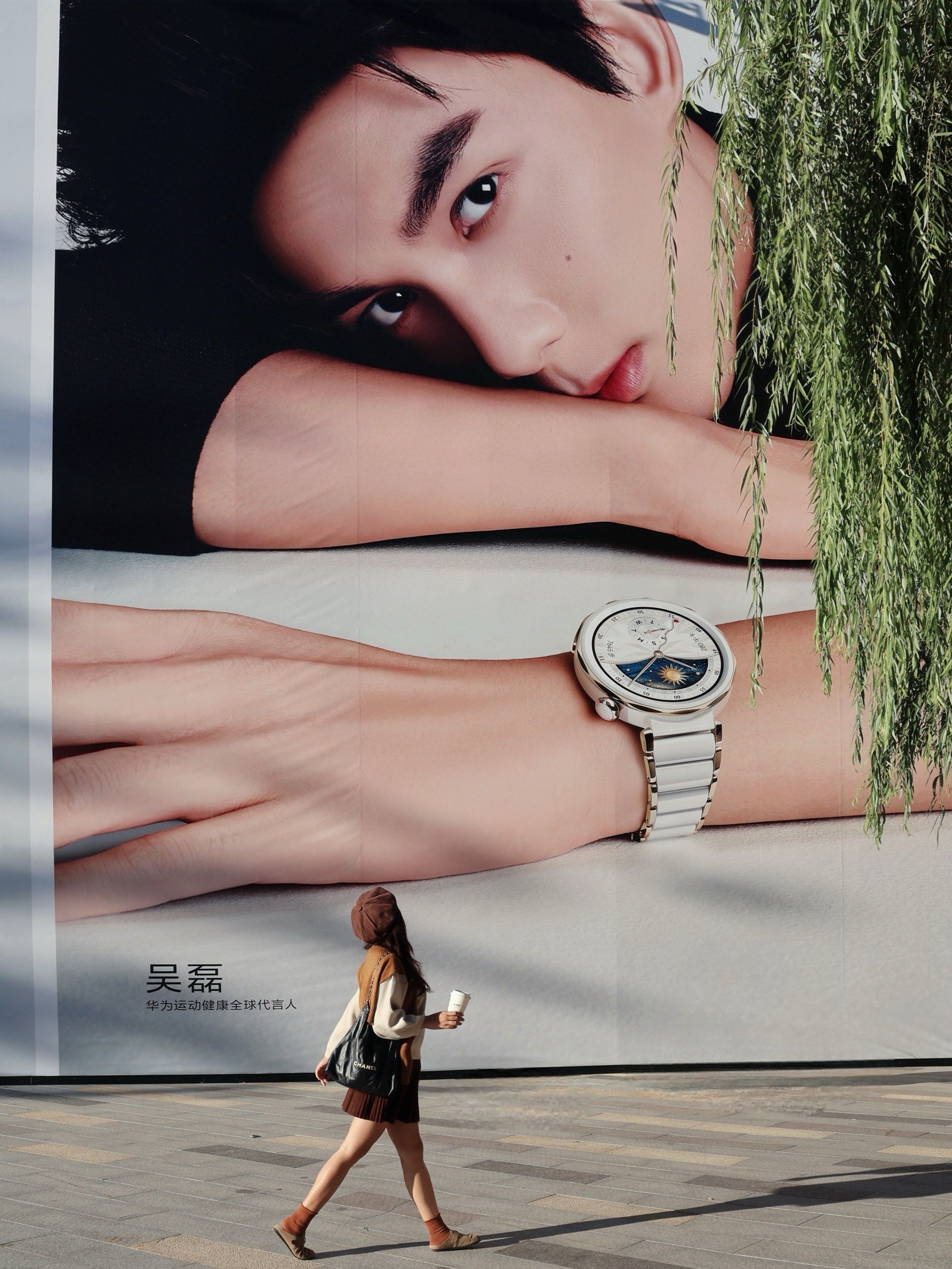 吴磊的巨幅海报我大北京也有啦!