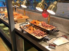 自助取餐区-比格比萨自助(万柳华联店)