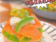 三文鱼水波蛋松饼-AFS Cafe & Canteen(闽江二路店)