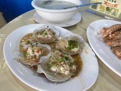 蒜蓉粉丝蒸扇贝-旺富东海大酒楼(海鲜街店)