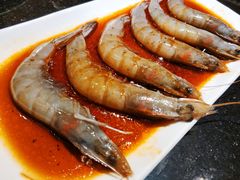 厄瓜多尔白虾-百味源炭火烤翅 ·夜市大排档(酒仙桥店)