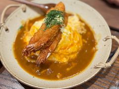 吉列大虾咖喱蛋包饭-ITARU食堂·定食料理(西丽店)