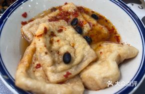 Steamed Oil Tofu with Black Bean Sauce