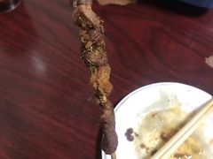 -老红桥炸灌肠牛肚锅烧烤(定福庄店)