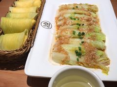 蒜蓉粉丝蒸娃娃菜-江渔儿酸菜鱼(万科东荟城店)