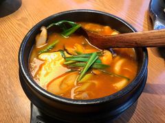 嫩豆腐辣汤-炎蔵牛舌烤肉