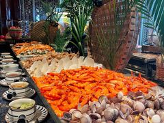 自助取餐区-美食汇自助餐厅(成都万达瑞华酒店)