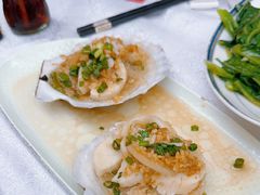 蒜蓉粉丝蒸扇贝-喜记避风塘炒辣蟹(旗舰店)