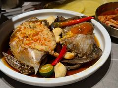 -草家酱蟹炭火烤肉店(珲春南路一店)