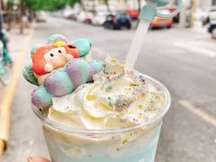 韩式马卡龙（饮品组合）-milch·t妙奇(五大道店)