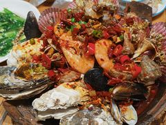 -滨海小渔村·海肠捞饭·鲅鱼水饺·特色老火鱼丸汤(华田店)