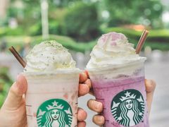 芝士蓝莓啵爆星冰乐-星巴克(苏州竹园路店)