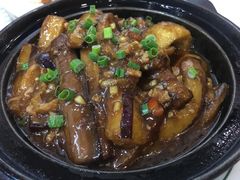 烧汁牛柳茄子-文记壹心鸡(宝华路店)