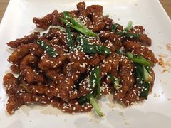 香葱爆鸭条-陈傻子餐厅(世纪都会店)