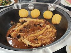 -北京龙庆四季香农家饭庄·灶台鱼·碳烤虹鳟鱼(龙庆峡店)