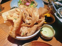 香酥炸鸡皮-Osteria Garden 生蚝花园餐厅(原进贤路店)