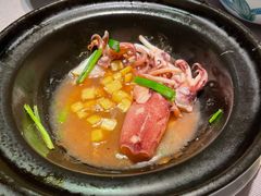 沙姜爆鲜鱿-百味馆·粤菜·湛江菜(后海花园店)