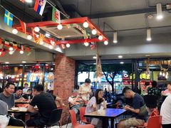 大堂-宝记烧烤·碳锅羊肉·羊蝎子火锅·夜食社(文体路创始店)