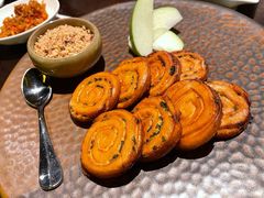 鹅肝酱葱油饼-杭州西子湖四季酒店·金沙厅