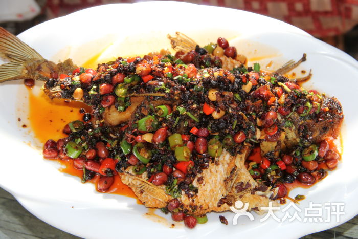 壹餐厅-东巴烤鱼-菜-东巴烤鱼图片-丽江美食-大众点评网
