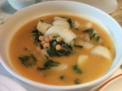 豆汤奶白菜-初蓉丨遇见新川菜(亲贤街荣耀店)