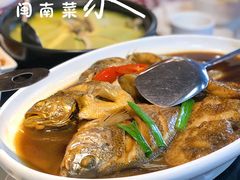 东山小管黄鱼煮酱油水-临家闽南菜(大唐店)