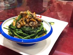 毛蛤蜊菠菜-海岛渔村大酒店(云霄路店)