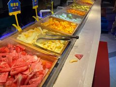 自助取餐区-蒙肥羊·酸汤潮牛·鲜牛肉火锅烤肉自助(岗顶店)