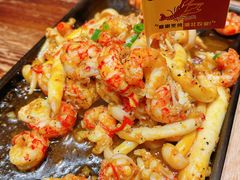 铁板销魂椒椒小龙虾-小川洋风料理(街道口店)
