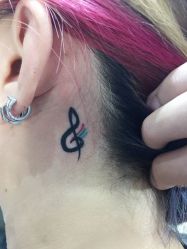 颈部-北京蚩尤刺青