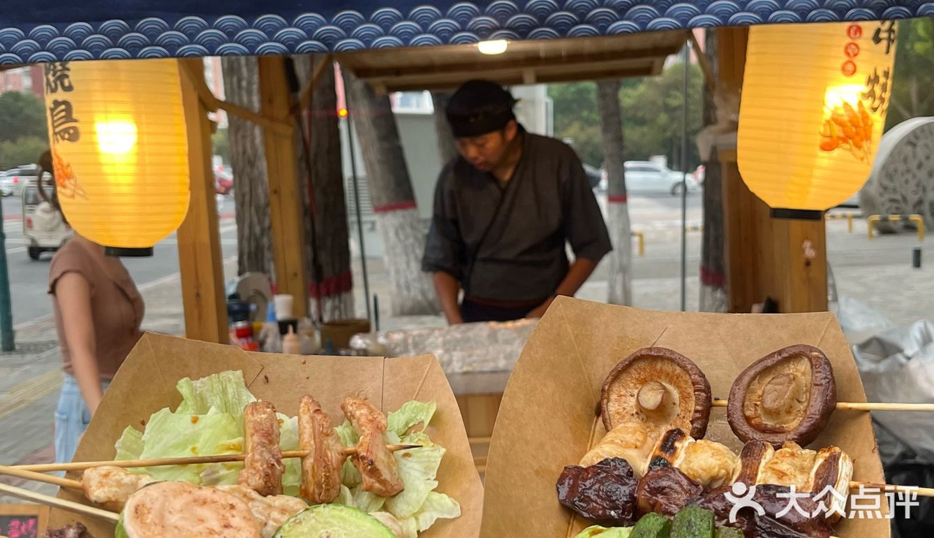 藏在小树林里的 室外精酿+烧鸟✨