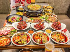 -草家酱蟹炭火烤肉店(珲春南路一店)