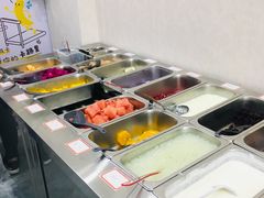自助调料区-学姐家酸奶铺(江大店)
