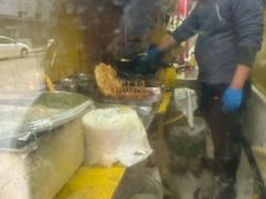 -小红车炸蛋葱油饼