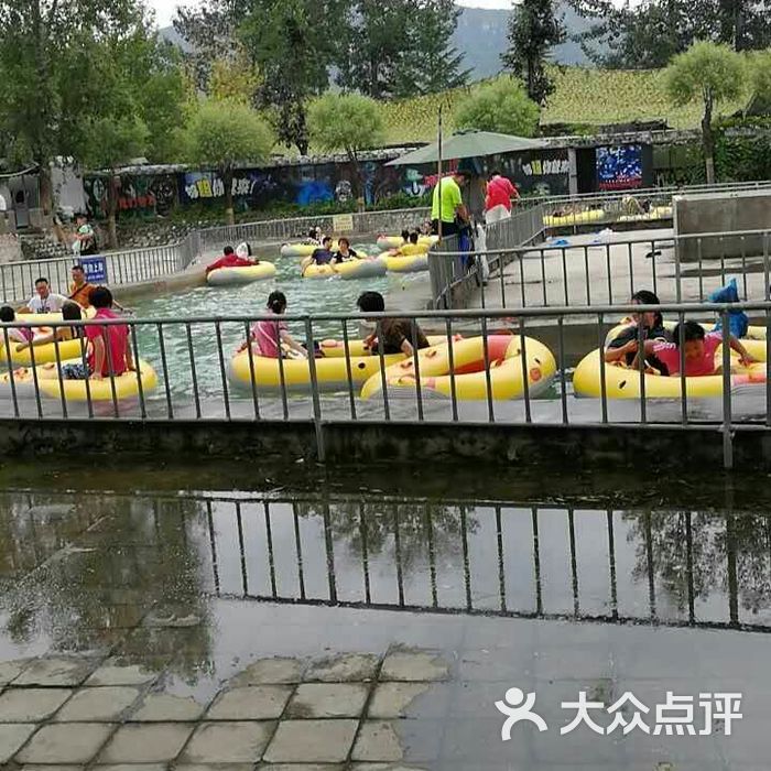 十渡天河谷高山滑水图片-北京漂流-大众点评网